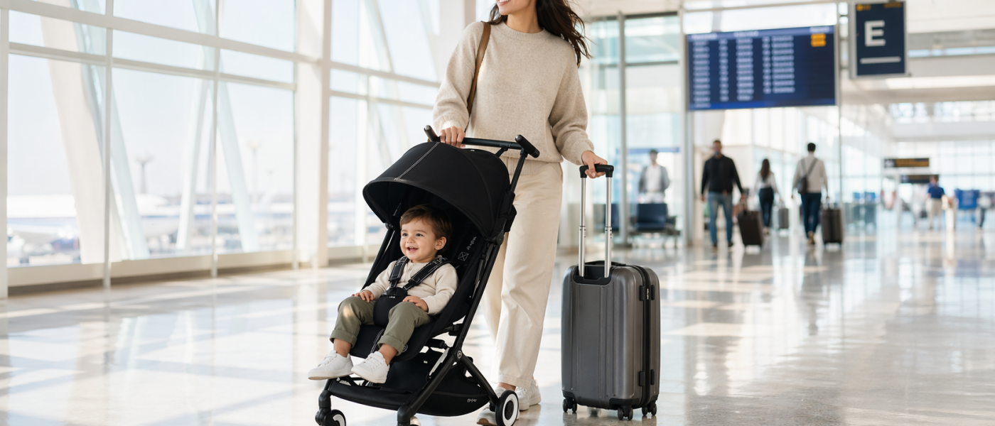 poussette aeroport